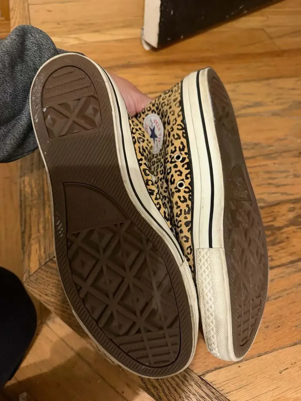 Converse Chuck Taylor All Star High Top Leopard Print Sneakers